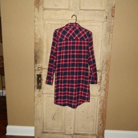 Michael Kors Flannel Dress Size M  (S-8) - Picture 4 of 4